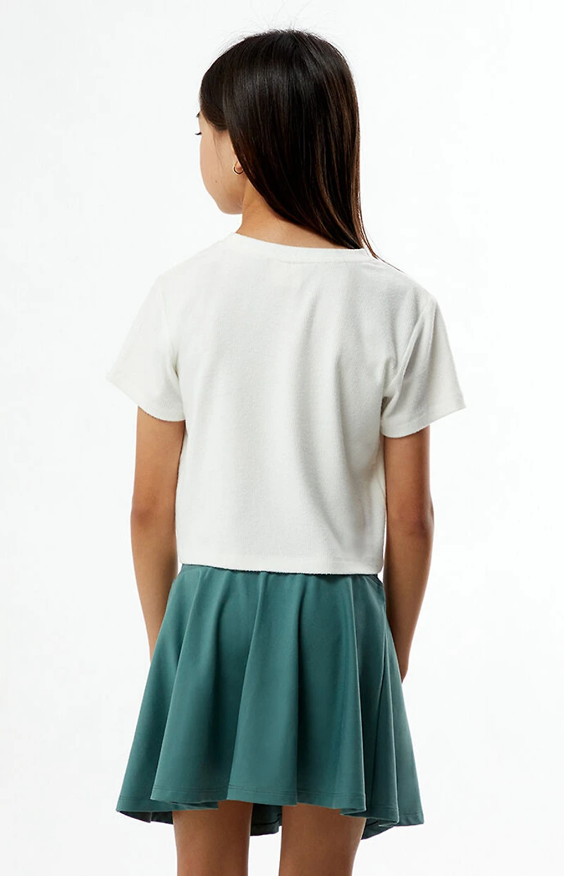 PAC 1980 Kids WHISPER Active Sage Crossover Mini Skort