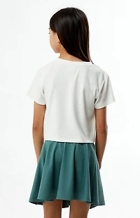 PAC 1980 Kids WHISPER Active Sage Crossover Mini Skort