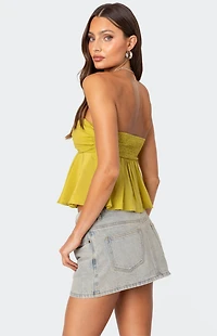 Edikted Starfish Strapless Top