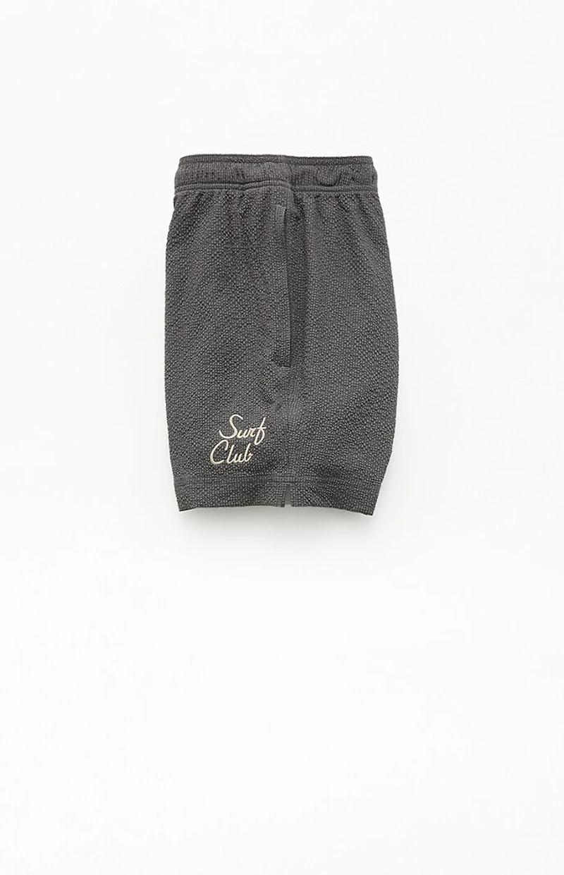 Pacsun Surf Club Seersucker 4.5" Swim Trunks