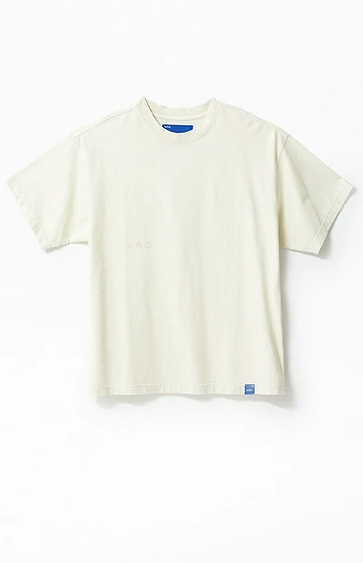 A.R.C. Off White Vintage Wash Heavyweight Oversized T-Shirt
