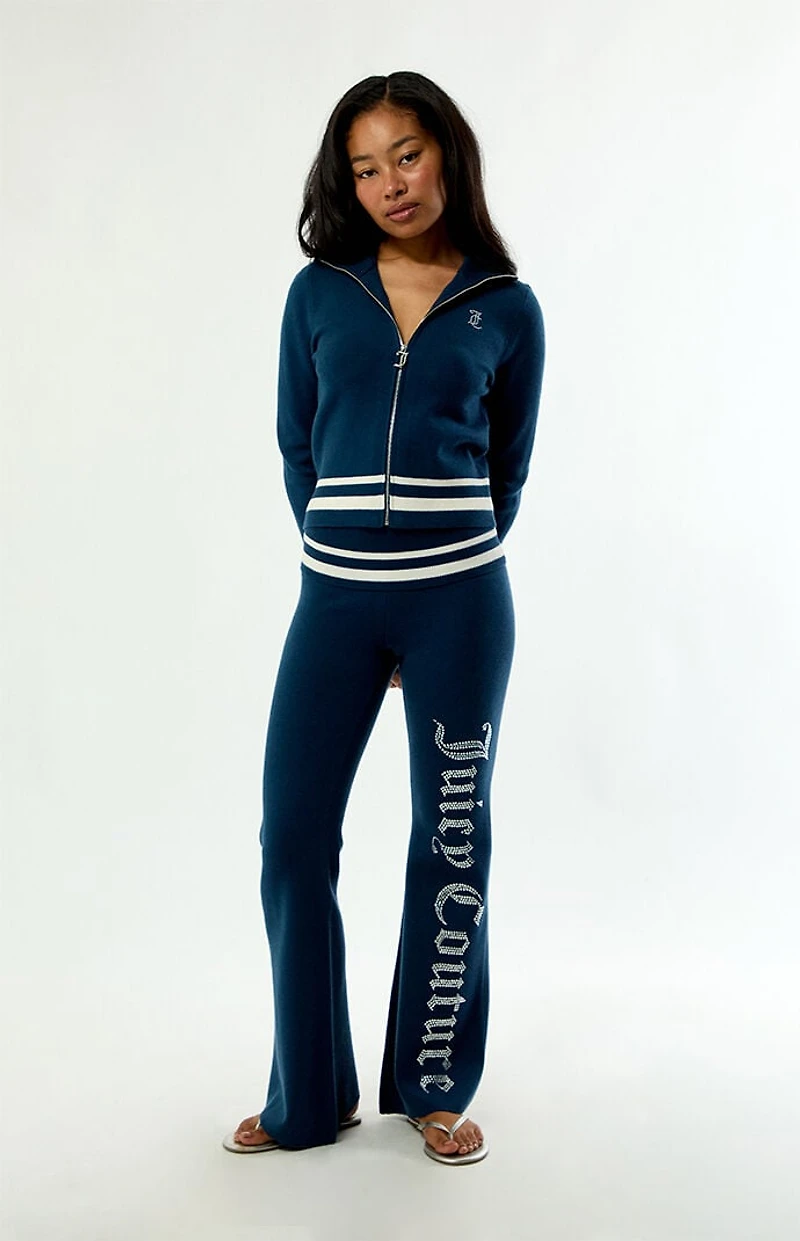 Juicy Couture Fold-Over Flare Leggings