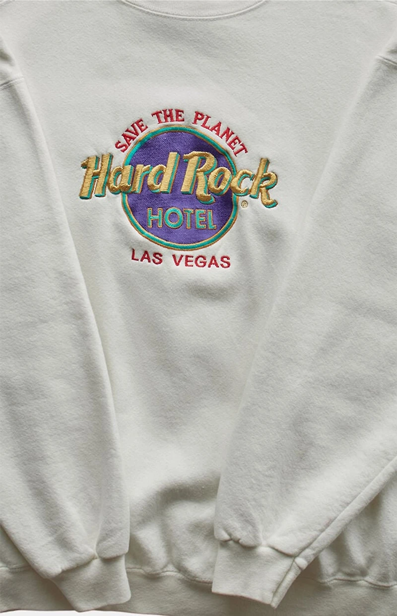 PS VINTAGE 90s Hard Rock Hotel Las Vegas Crew Neck Sweatshirt