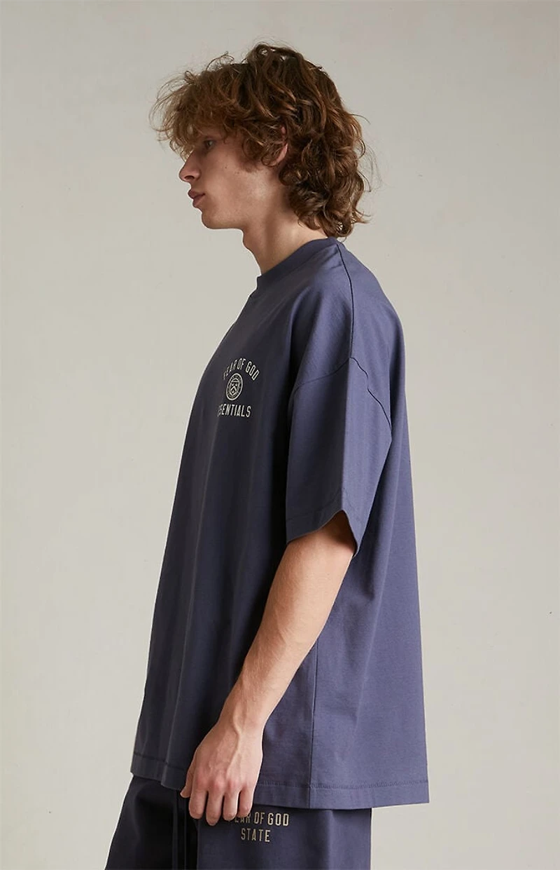 Fear of God ESSENTIALS Marine University Crew Neck T-Shirt