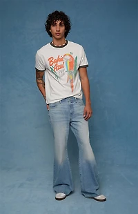 Pacsun Jordan Baggy Bootcut Jeans Medium Blue