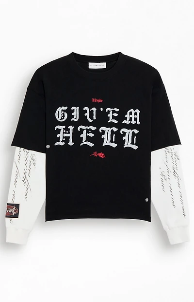 Civil Give 'Em Hell Layered T-Shirt