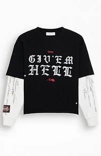 Civil Give 'Em Hell Layered T-Shirt