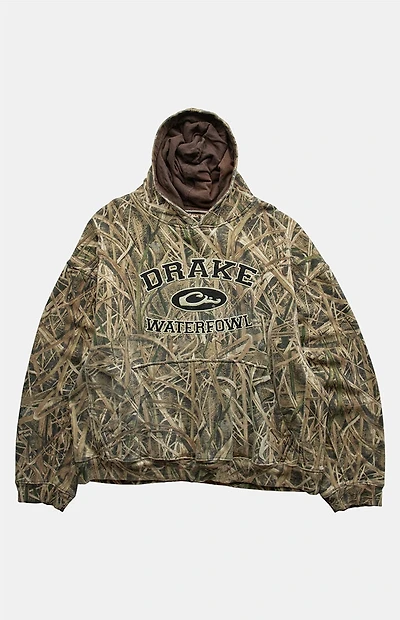 PS VINTAGE 2000s Drake Waterfowl Camo Pullover Hoodie