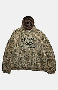 PS VINTAGE 2000s Drake Waterfowl Camo Pullover Hoodie