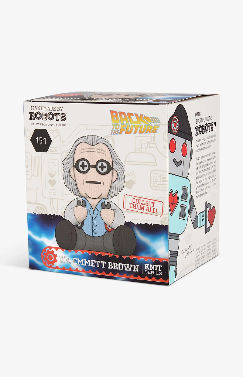 Back to the Future Dr. Emmett Brown 151 Knit Series Vinyl Figure