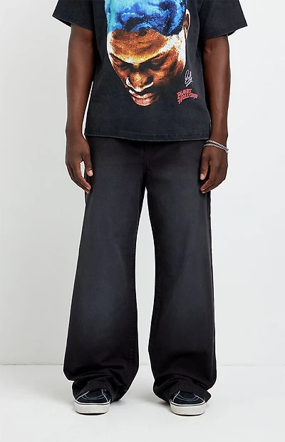 Pacsun Blake Extreme Baggy Pants Carpenter Black
