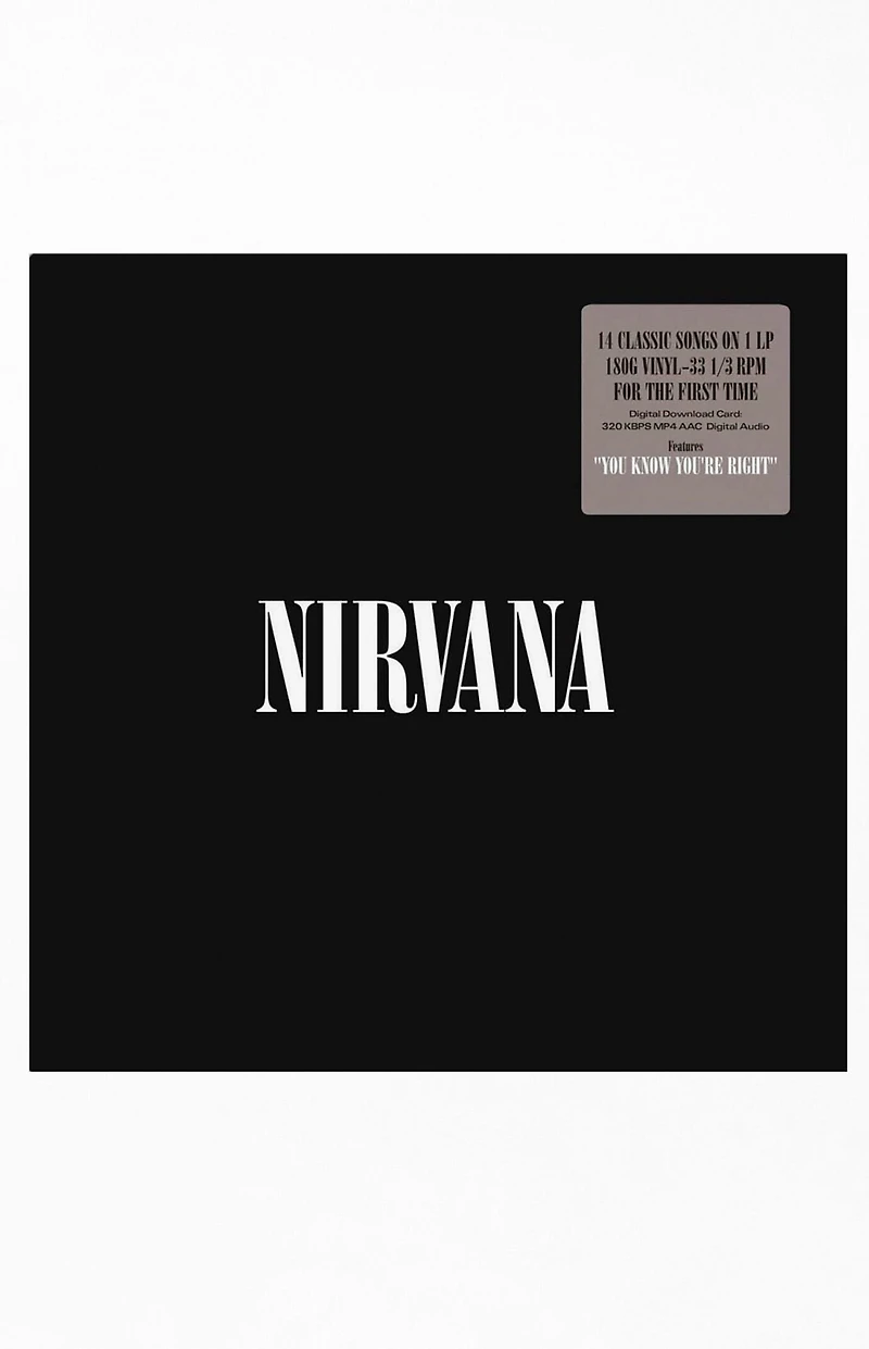 Nirvana Greatest Hits Vinyl Record