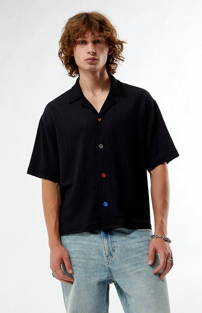 FIELD OF STUDY by Pacsun Crest Camp Shirt