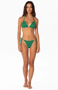 Maaji Balmy Scrunch Reversible Triangle Bikini Top