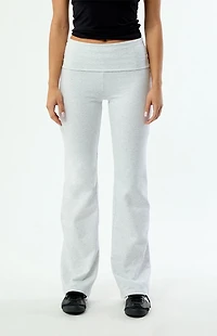 Pacsun Sutton Fold-Over Flare Pants