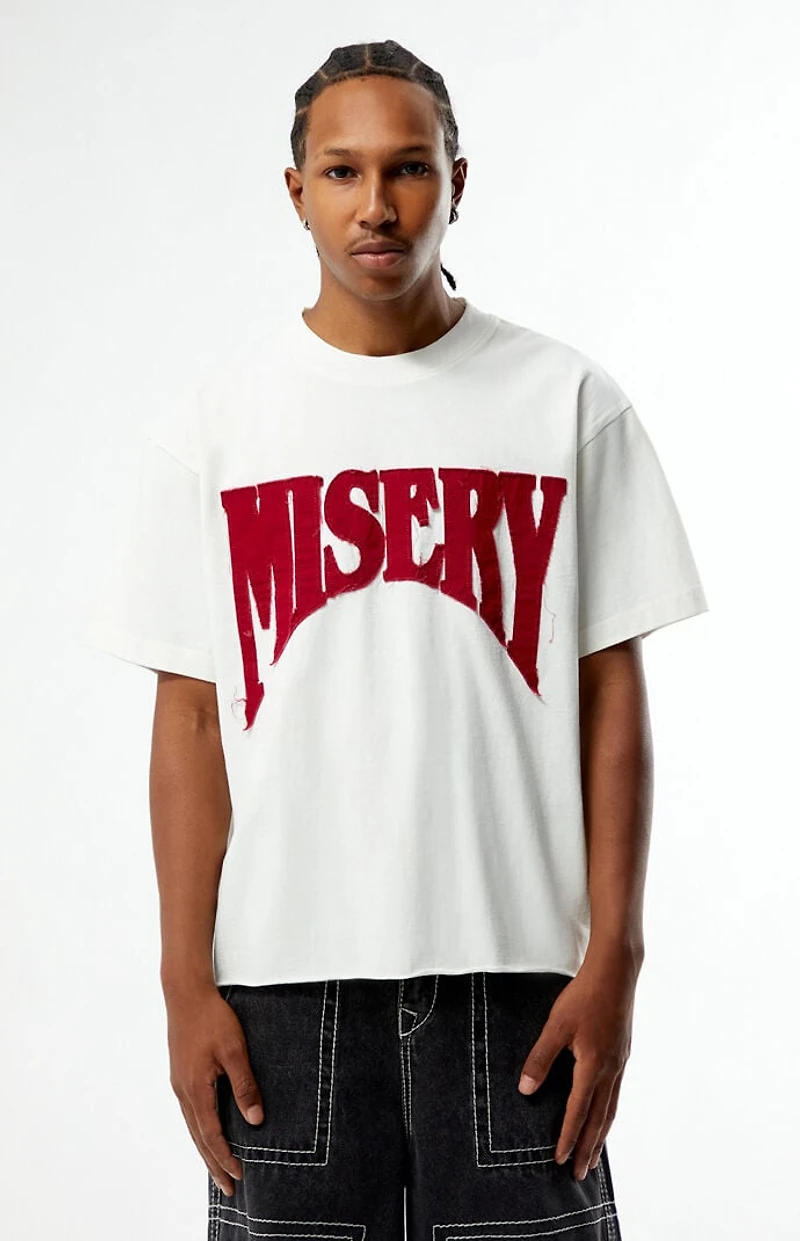 Pacsun Misery Cropped Boxy T-Shirt