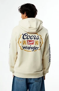 Wrangler x Coors Banquet Off White Hoodie