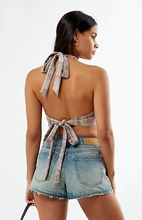 Your Favorite Joey Handkerchief Halter Top