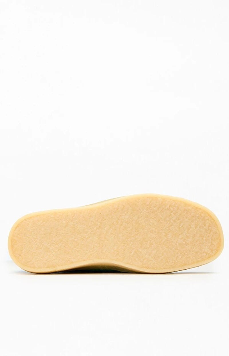 Clarks x Hidden NY Green Suede Wallabee Cup Boots