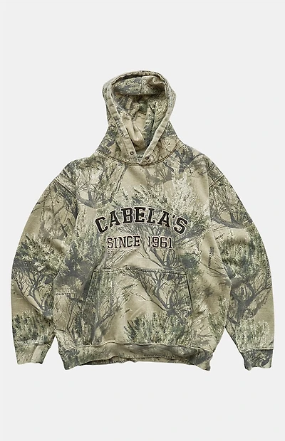 PS VINTAGE 2000s Cabela's Camo Pullover Hoodie