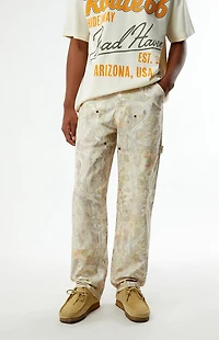 Market Handyman Camo Carpenter Pants