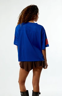 Pacsun Blue Tailgate 80 Short Sleeve Jersey