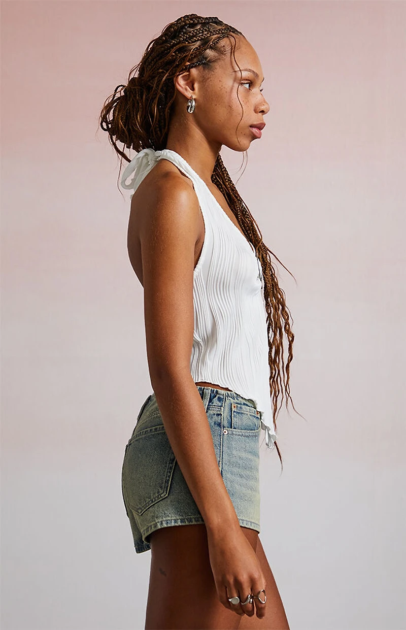 Third Charm Micah Fly Away Halter Top