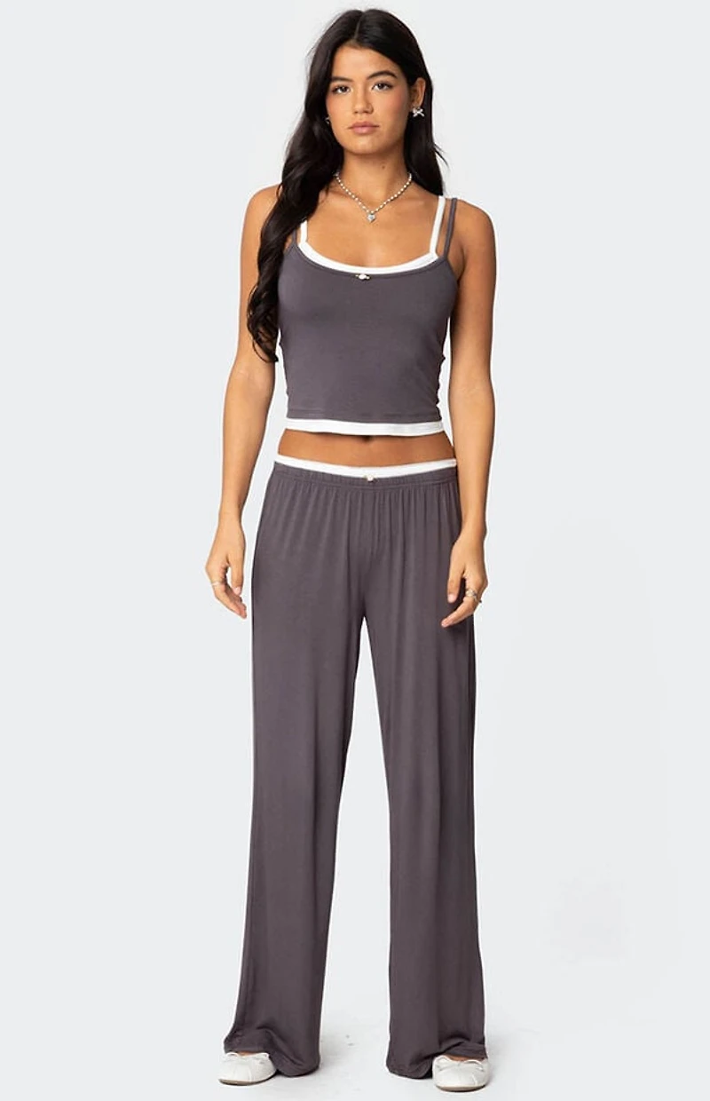 Edikted Elsa Layered Pants