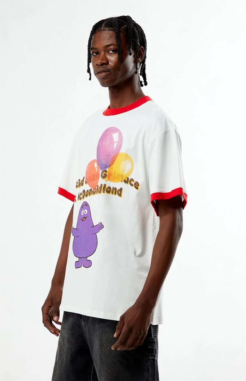 McDonaldland Party Grimace Ringer T-Shirt