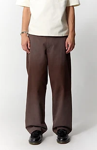 Pacsun Chino Pants Baggy Brown Pigment