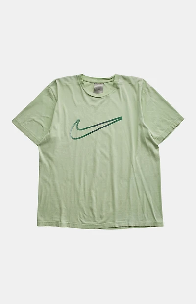 PS VINTAGE '2000s Nike Green Swoosh T-Shirt