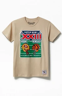 Mitchell & Ness NFL Super Bowl 49ERS Vs Bengals T-Shirt