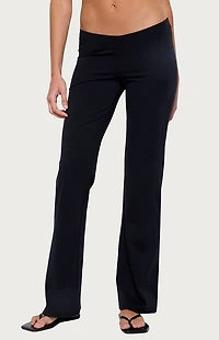 Edikted Anika Scooped Straight Leg Pants