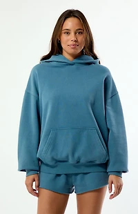 Pacsun Dark Blue Ultra Soft Fleece Core Pullover Hoodie