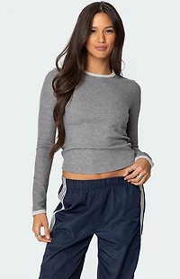 Edikted Meghan Waffle Top