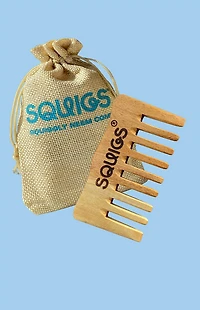 SQUIGS Squiggly Neem Comb