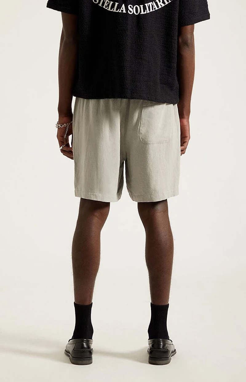 Pacsun Gray Linen Shorts
