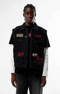 Netflix x Stranger Things Dungeon Master Denim Vest