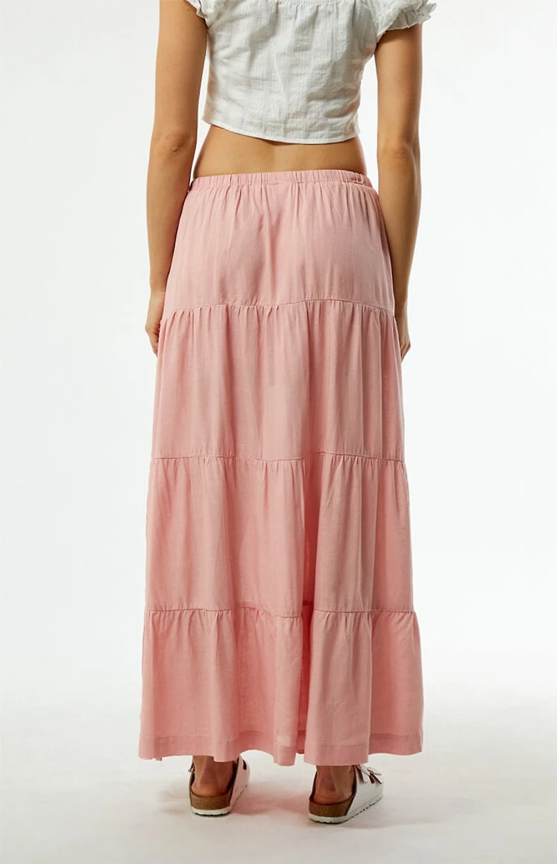 Rhythm Classic Tiered Maxi Skirt