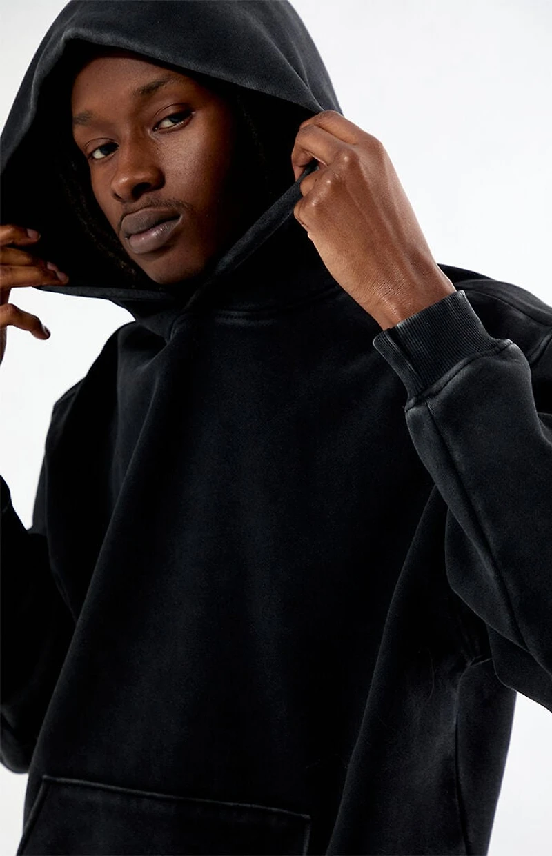 Pacsun Washed Black Hoodie