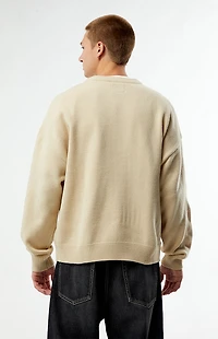 Pacsun Tiger Knit Crew Neck Sweater