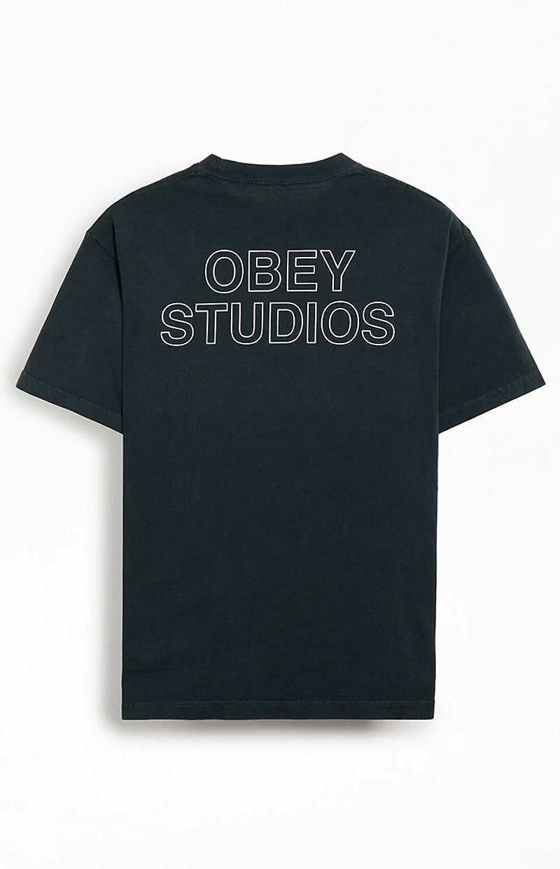 Obey Studios Outline T-Shirt