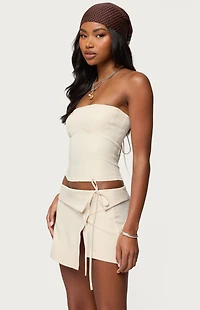 Edikted Selena Lace Up Corset