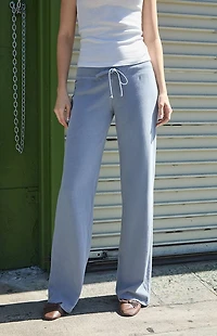 John Galt Light Hilary Soft Baggy Sweatpants
