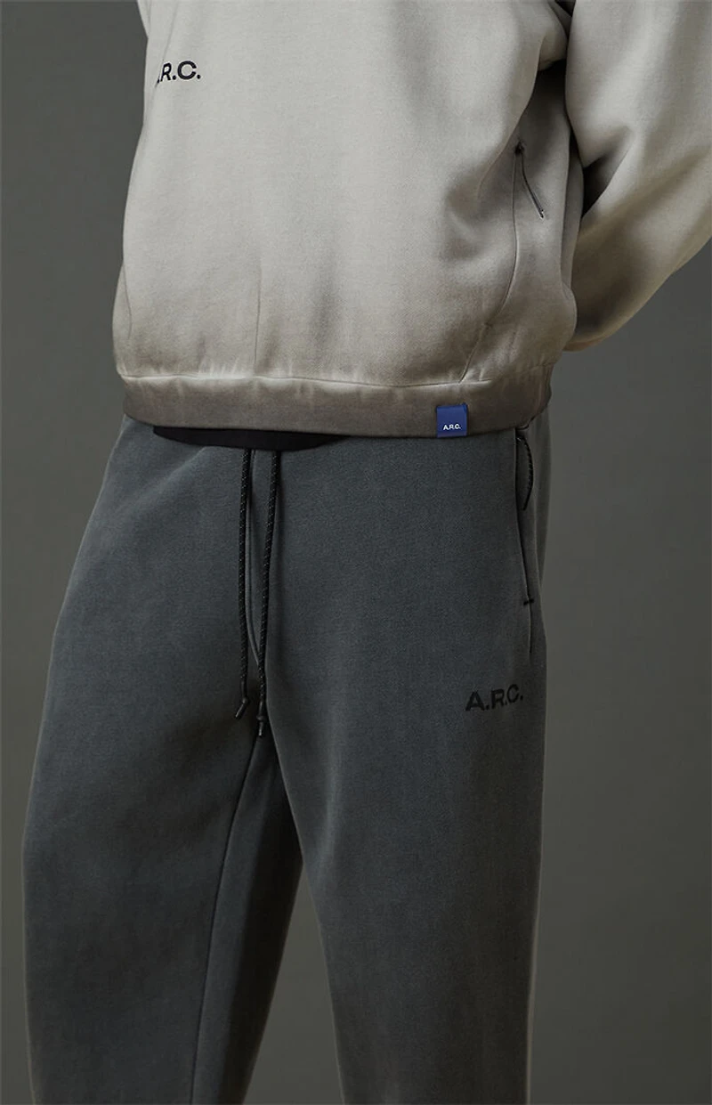 A.R.C. Black Fleece Jogger Sweatpants