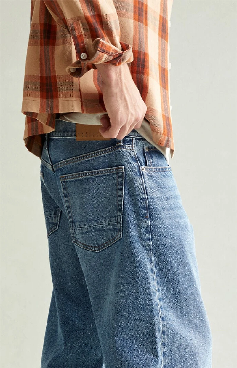 Pacsun Dylan Baggy Jeans Medium Blue