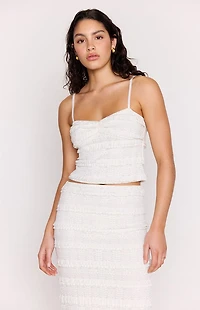 MINKPINK Sophia Stretch Lace Top