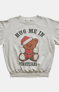 PS VINTAGE '90s Huge Me in Pennsylvania Christmas Crew Neck Sweatshirt