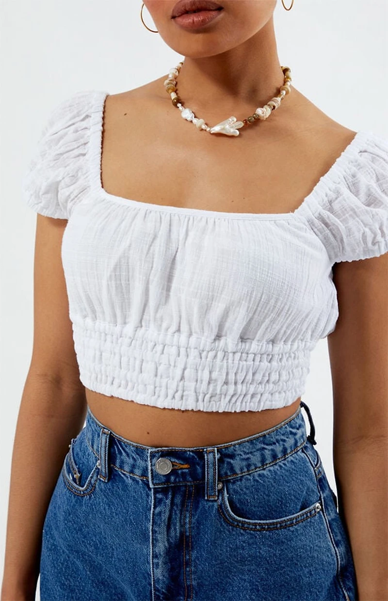 Rhythm Dylan Cap Sleeve top