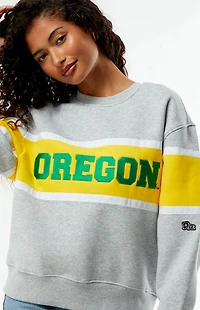 HYPE & VICE Oregon Ducks Classic Crew Neck Sweatshirt